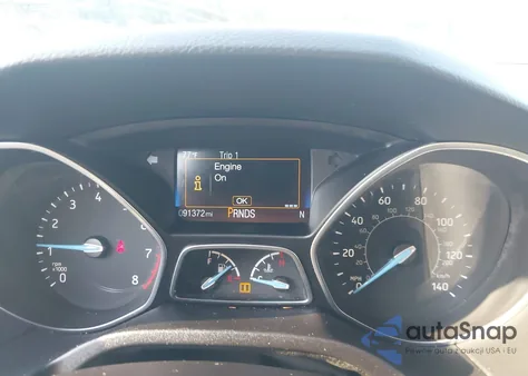 2016 Ford Focus Titanium из США, поврежденный, VIN 1FADP3N29GL222916